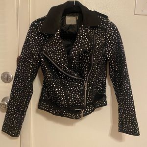 Studded Moto Jacket